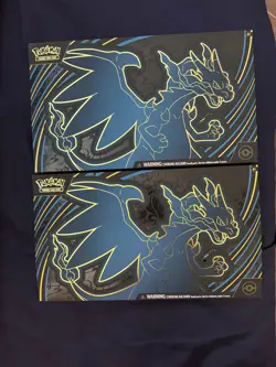 Lot of 2: Pokemon Mega Charizard UPC Ultra Premium Collection Boxes - Image 1