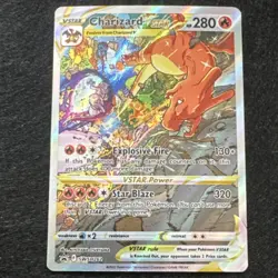 🔥Pokemon Charizard VSTAR SWSH262 BLACK STAR Promo Holo Sword & Shield 🔥 - Image 1