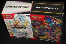 POKEMON LOT(2) PRISMATIC EVOLUTIONS &MEGA EVOLUTION PHANTASMAL FLAMES BUNDLES - Image 4