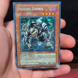 Yu-Gi-Oh! Return Zombie Premium Pack 1 PP01-EN006 Effect Holo Konami Zombie - Image 1