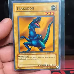 Yu-Gi-Oh! Trakodon MDP2-EN017 McDonald's Promo Limited Edition Dinosaur - Image 1