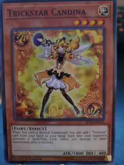 yu-gi-oh Trickstar Candina SP18-EN020 1st Edition - Image 1