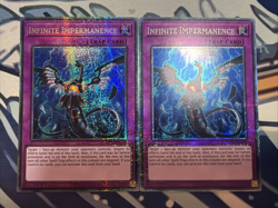 Yugioh Infinite Impermanence Starlight Rare MP25-EN032 x2 Near Mint - Image 1