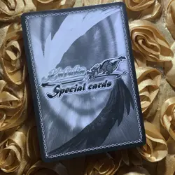 Sailor Moon Cherry Petals Goddess Waifu Anime Holo Card Black Feather - Image 4