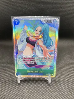 One Piece TCG Nefeltari Vivi EB04-025 The Azure Sea's Seven English - Image 1