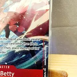 One Piece Ccg Belo Betty (Full Art) OP05-015 Premium Booster -The Best- Foil - Image 5