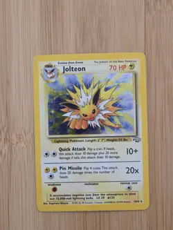Jolteon 4/64 - Jungle - Holo Rare - LP - Vintage Pokemon Card 1999 WOTC - Image 1