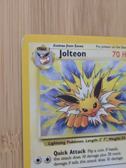 Jolteon 4/64 - Jungle - Holo Rare - LP - Vintage Pokemon Card 1999 WOTC - Image 3