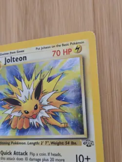 Jolteon 4/64 - Jungle - Holo Rare - LP - Vintage Pokemon Card 1999 WOTC - Image 4