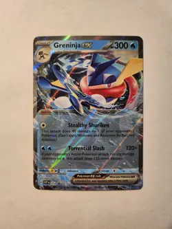 Greninja ex SVP054 Black Star Promo Holo Rare Pokemon TCG Card NM - Image 1