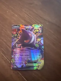 Pokemon TCG Gengar EX Phantom Forces Ultra Rare Card 34/119 - Image 1