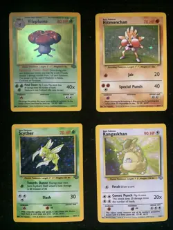 Pokemon Base Set Holo Pokemon 4 Card Lot - Image 1