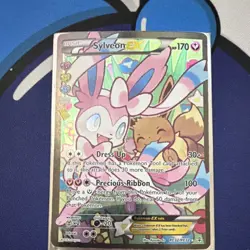 Pokemon Sylveon EX RC32/RC32 Generations Ultra Rare Full Art Holo 170 HP Card - Image 1