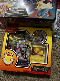 Used Pokemon Lot BG- As Seen Cards And Box(s) Some Dents And Tears - Image 2