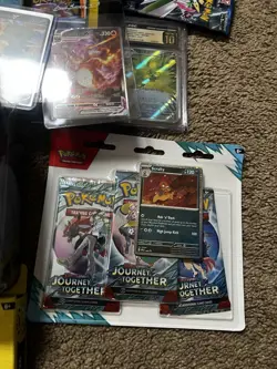 Used Pokemon Lot BG- As Seen Cards And Box(s) Some Dents And Tears - Image 3