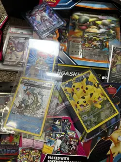 Used Pokemon Lot BG- As Seen Cards And Box(s) Some Dents And Tears - Image 4