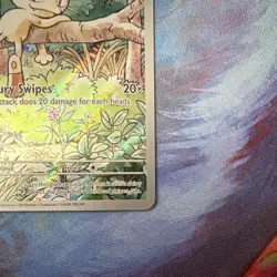 Pokemon Meowth 106/094 PFLN Basic Fury Swipes Holo Card 2025 - Image 5