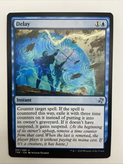 MTG Delay Time Spiral Remastered 061/289 Regular Uncommon Near Mint NM - Image 1