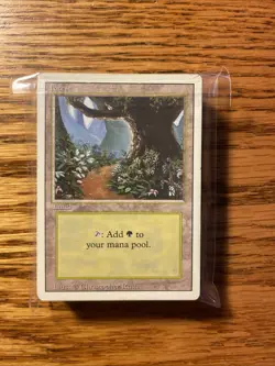 MTG: Vintage ‘94 Revised (3rd Ed) Lands - 50X Forests Mixed Condition - Image 4
