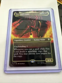 Fire Lord Azula (0334) (Borderless) Avatar: The Last Airbender Regular - Image 1