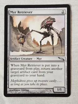 NM Myr Retriever Mirrodin Mtg Magic the Gathering - Image 1