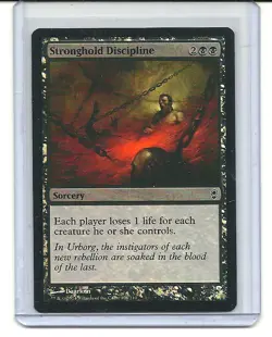Stronghold Discipline - Foil - Conspiracy - Magic the Gathering - Image 1