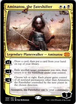 MTG - Aminatou, the Fateshifter - MYTHIC - Double Masters 2022 - MINT - Image 1