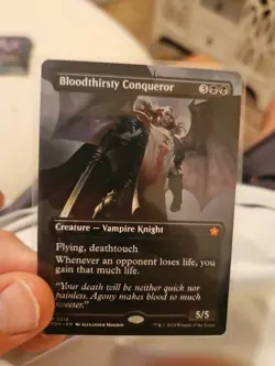 Bloodthirsty Conqueror (Borderless) Foundations Regular - Image 1