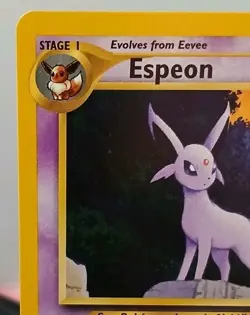 Espeon 20/75 Neo Discovery Regular Pokemon Vintage NEAR MINT - Image 2