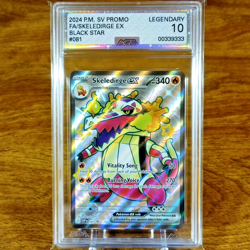 Pokemon SV Black Star Promo Skeledirge EX 081 AGS Legendary 10 FA Holo 2024 - Image 1