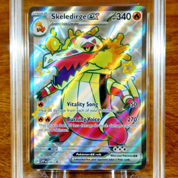 Pokemon SV Black Star Promo Skeledirge EX 081 AGS Legendary 10 FA Holo 2024 - Image 2