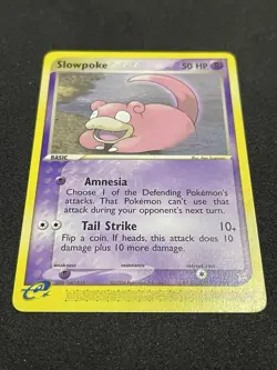 Pokemon Slowpoke 45/95 Team Magma VS Team Aqua 2004 Psychic Common MP - Image 3