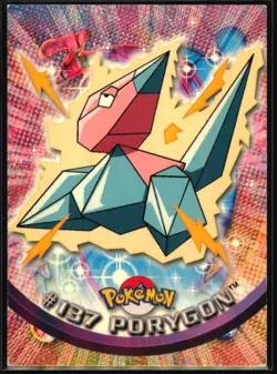 Pokemon TCG Pokemon Porygon Porygon Regular 2000 Topps TV NM/LP - Image 1