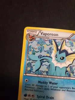 Vaporeon BW89 2013 Black and White Promos Holo NM Pokemon TCG - Image 3