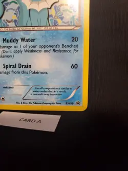 Vaporeon BW89 2013 Black and White Promos Holo NM Pokemon TCG - Image 5