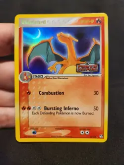 Pokemon TCG EX Power Keepers Charizard Stamped Reverse Holo LP/NM - Image 1