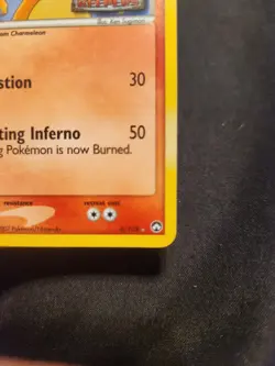 Pokemon TCG EX Power Keepers Charizard Stamped Reverse Holo LP/NM - Image 5