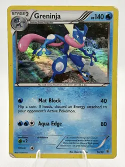 Greninja 14/39 Kalos Starter Set Holo TCG Pokemon 2013 - Image 1