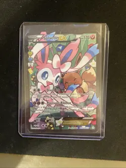 Pokemon Sylveon EX RC32 Holo Full Art Ultra Rare 2016 Generations READ DESC! - Image 1