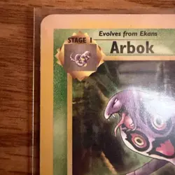 Pokemon TCG - Arbok 1st Edition Fossil 31/62 HP - Image 3