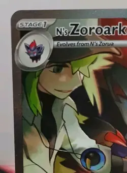 N's Zoroark ex 185/159 Journey Together Holo Pokemon SIR NEAR MINT - Image 2