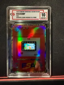 🔥MACHAMP 35MM RARE FILM FRAME CELL FROM POKEMON THE MOVIE 2000 CG 10 🔥 - Image 1