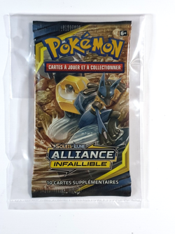 Pokemon Booster Soleil & Lune Alliance Infaillible Lucario France Neuf Scelle - Image 1