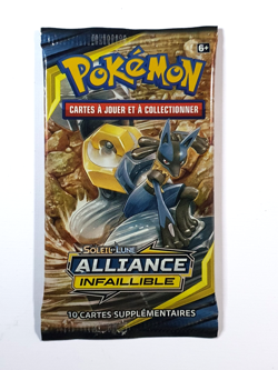 Pokemon Booster Soleil & Lune Alliance Infaillible Lucario France Neuf Scelle - Image 2
