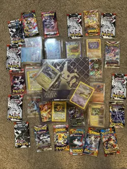 Used Pokemon Lot 11 As Seen Some Dents And Tears On Boxes + Holo E Reader PSA 2 - Image 1