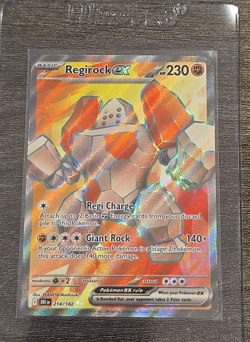 Regirock ex 214/182 Ultra Rare Destined Rivals Pokemon TCG Near Mint - Image 1