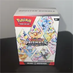 Pokemon Prismatic Evolutions Booster Bundle Box English TCG 2025 - Image 1