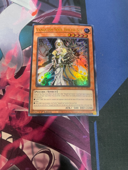 YUGIOH - VANQUISH SOUL HOLLIE SUE - ULTRA RARE - NM - DUAD - 1ST ED - Image 1