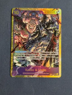 Kaido & Linlin OP08-119 SEC - One Piece TCG - English Card Near-Mint Secret Rare - Image 1