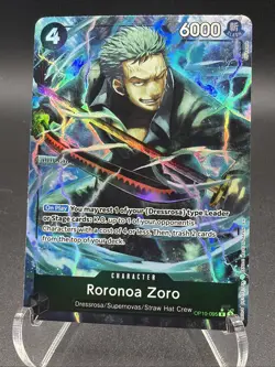 Roronoa Zoro OP10-095 R⭐ Alt Art One Piece TCG (The Best of Vol.2 set) English - Image 1